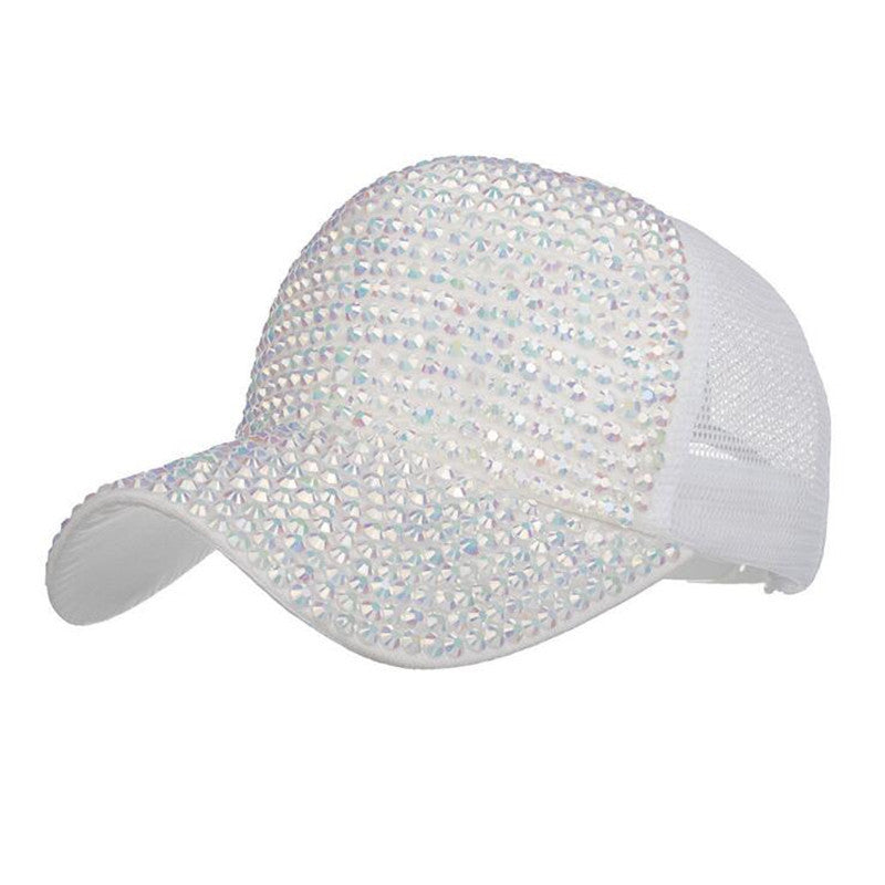 Wholesale Acrylic Full Diamond Baseball Cap